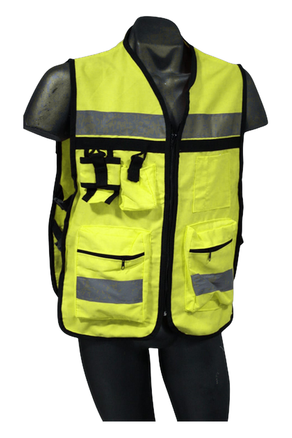 Chaleco Brigadista — color Amarillo Neon