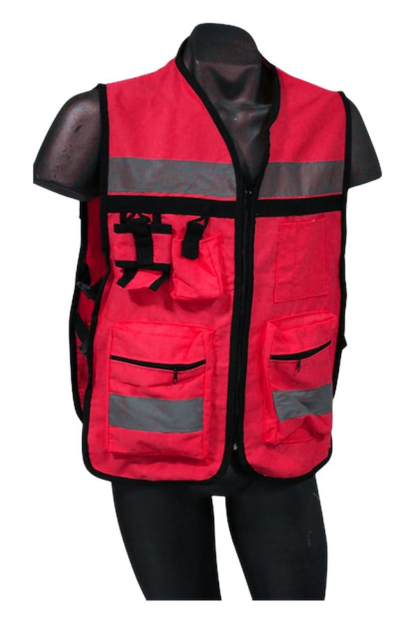 Chaleco Brigadista — color Rojo