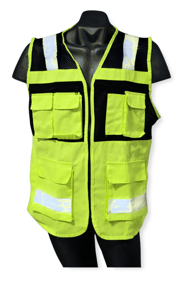 Chaleco Cazador — color Amarillo Neon