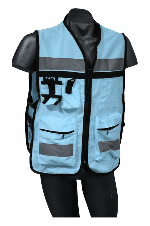Chaleco Brigadista celeste
