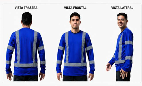 Playera Reflejante