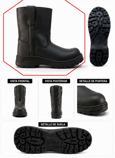 Bota Ropper Elastómero